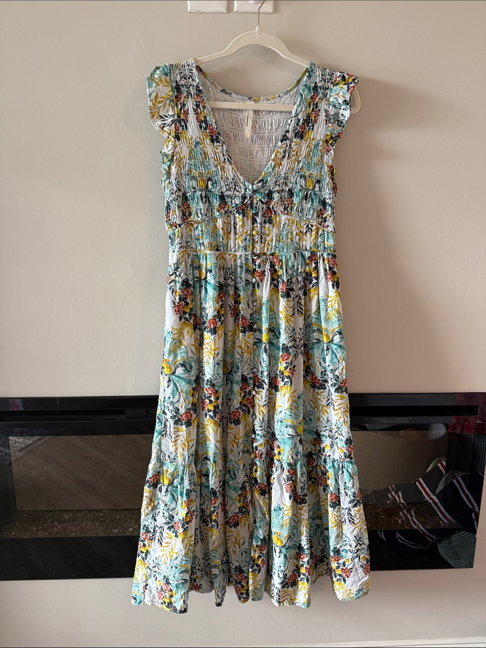 Anthropologie The Peregrine Midi Dress
